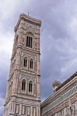 Bell tower of Santa Maria cathedral in Florence,Tuscany