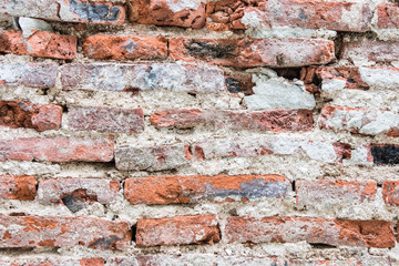 crack brick wall