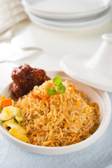 Chicken Biryani rice