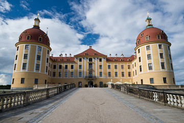 Fototapeta na wymiar Moritzburg Castle in Saxony, Germany