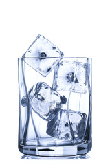 glass with ice