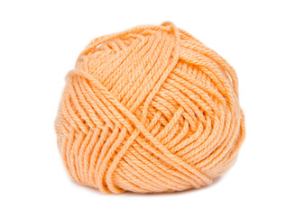 orange yarn.