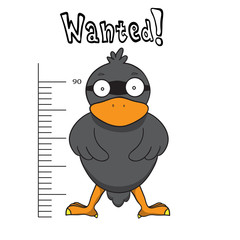 Illustration of corvus prisoners were captured