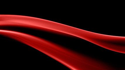 Red Abstract Smoke