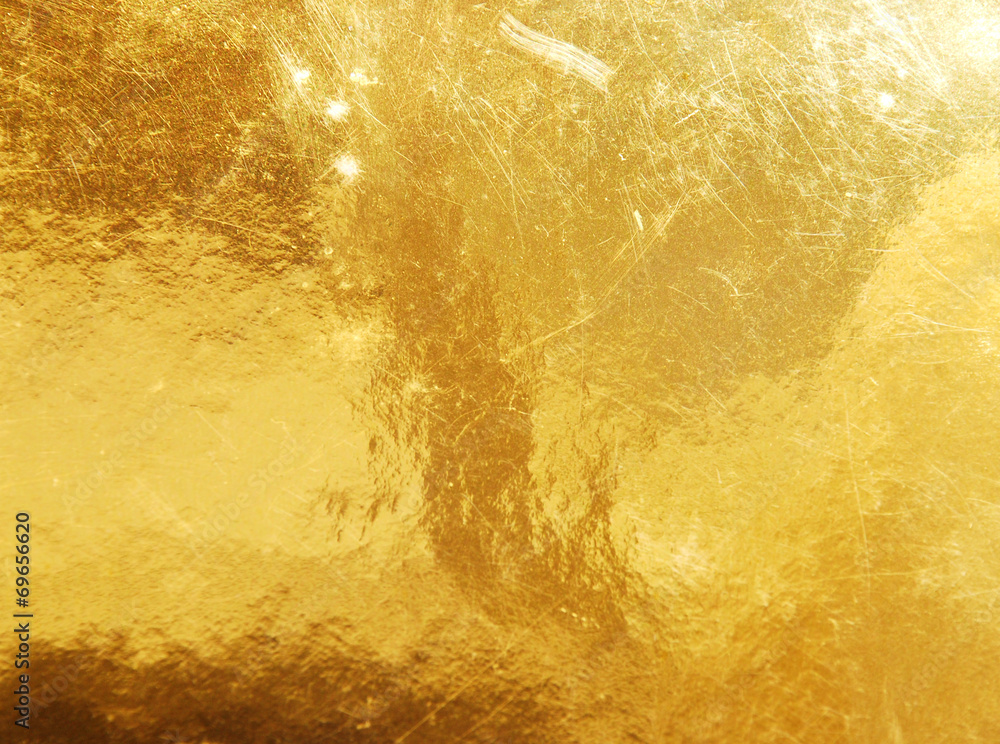 Wall mural gold