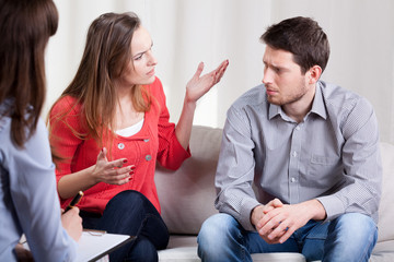 Marriage on psychotherapy session