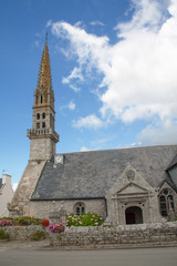 Fototapeta na wymiar Eglise Saint Magloire à Mahalon, Finistère, Bretagne