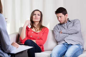 Young people on marriage therapy