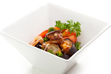 Eggplant with Tomato
