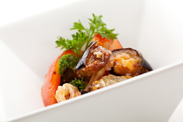 Eggplant with Tomato