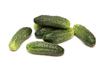 Cucumbers heap