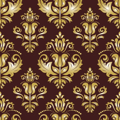 Orient Seamless Vector Pattern. Abstract Background