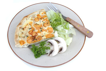 quiche au cheddar