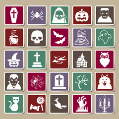 halloween icons Sticker