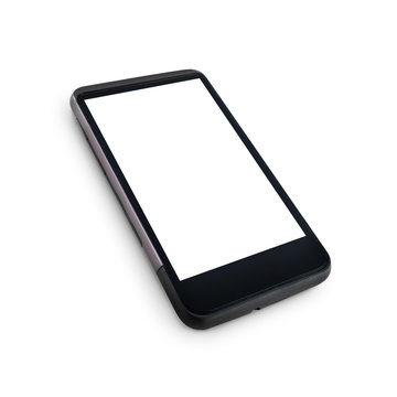 Generic mobile phone with blank screen