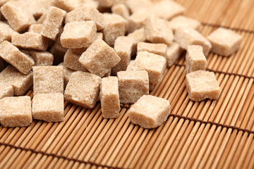 Cane sugar cubes