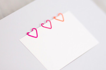 Trombones en forme de coeurs