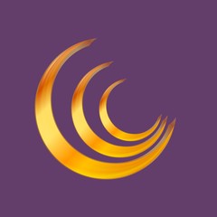 Abstract bright logo template