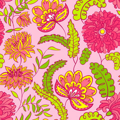 floral seamless pattern