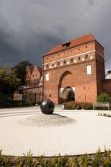 Gateway Holy Spirit - monument in Torun, Poland - obrazy, fototapety, plakaty