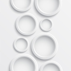 Abstract background with circles