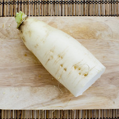 Daikon radishes