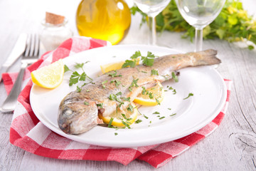 grilled fish