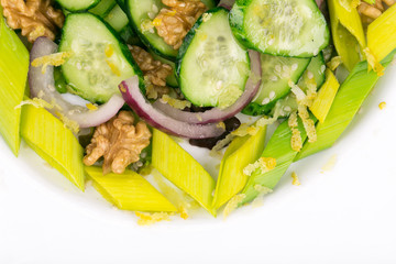 Close up of healthy salad.