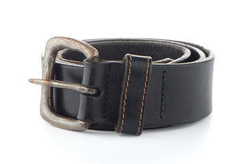 Leather belt