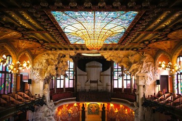 カタルーニャ音楽堂 スペイン バルセロナ
