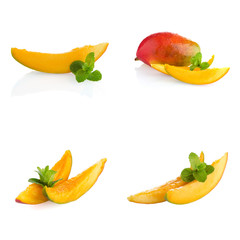 Set of mango fruit