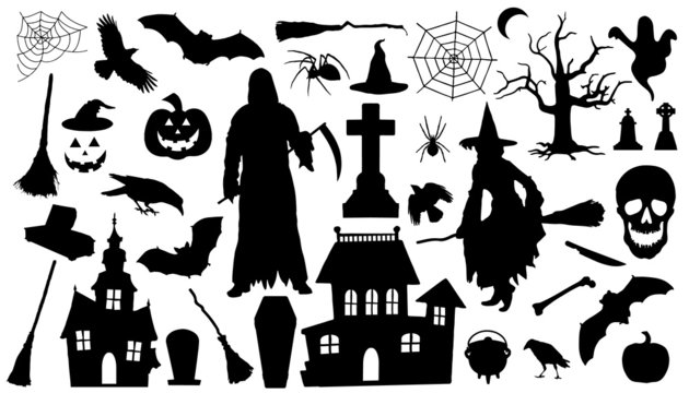 halloween silhouettes