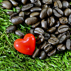 coffee heart