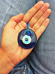 Evil Eye in my hand