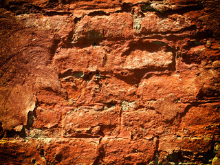 brick wall fragment