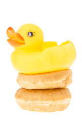 duck on donut