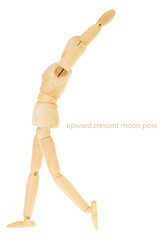 upward crescent moon pose