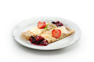 Pancakes with Berries