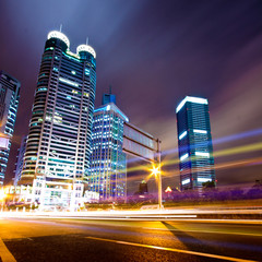 light trails