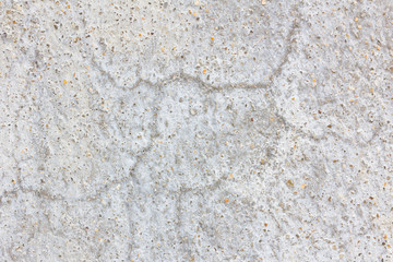 Texture gray plastered wall for background