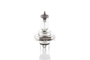 Halogen Auto Bulb H4. Isolated with clipping path.