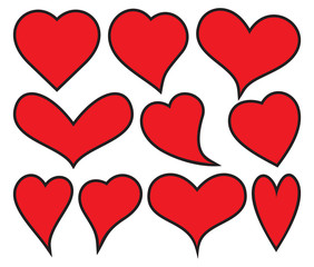 Big heart collection