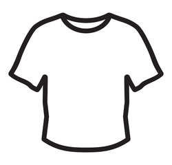 Blank t shirt Icon symbol