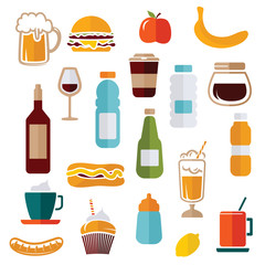 Food icons - food labels