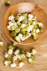 Sprouted mung beans