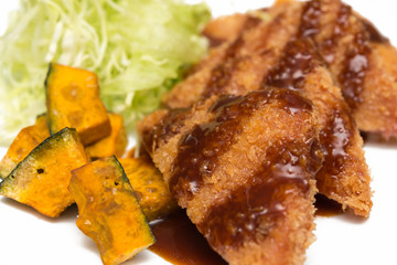 とんかつ 揚げ物 ハムカツ