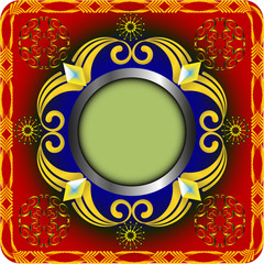 Vintage label for your text