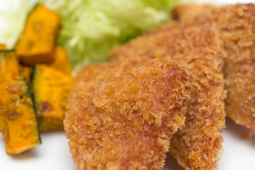 とんかつ 揚げ物 ハムカツ