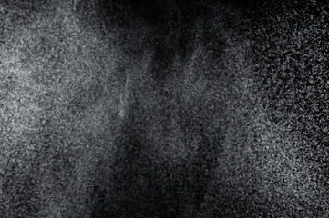 Abstract splashes of water