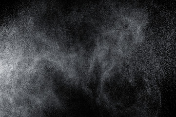 Abstract splashes of water